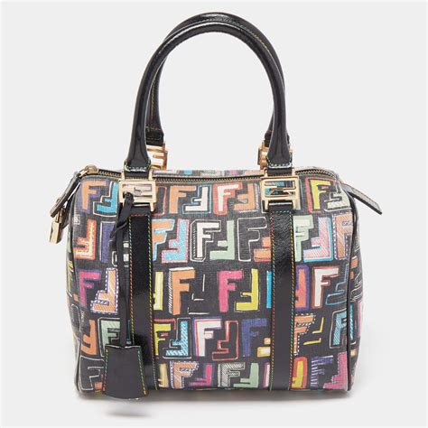 bauletto fendi multicolor con pailettes|fendi baguette.